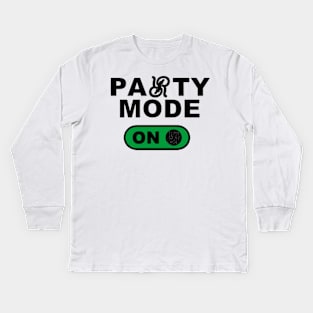 Party mode Kids Long Sleeve T-Shirt